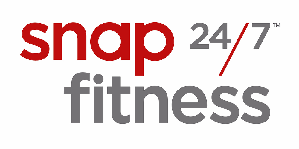 Snap Fitness Logo White AW