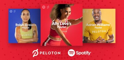 Spotify and Peloton partnership news