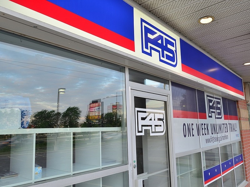 F45 entrance