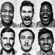 Men with moustaches