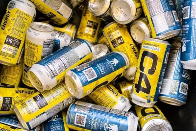 C4 Energy Drink cans