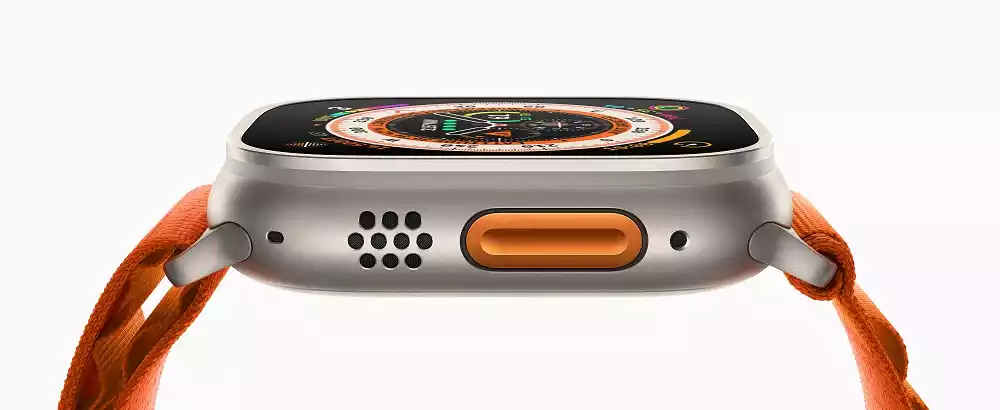 Apple Watch Ultra with Action button