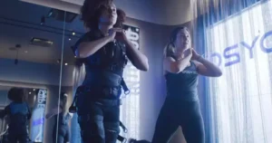 Two women in BODY20 suit