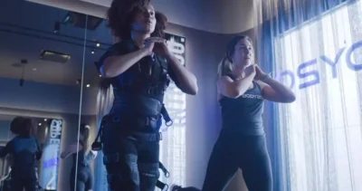 Two women in BODY20 suit