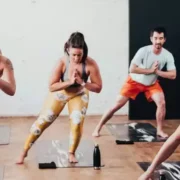 People at CorePower Yoga