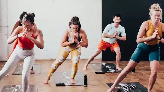 People at CorePower Yoga
