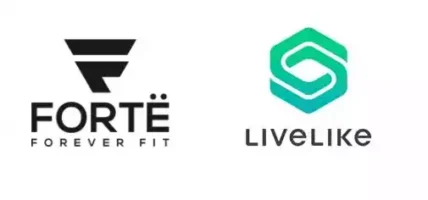 Forte & LiveLike logos together