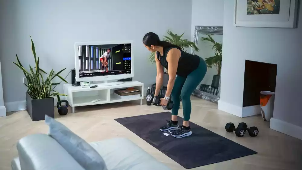 Group fitness at home best sale for free