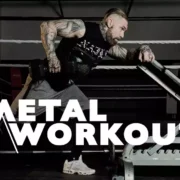 Man at Metal Workout