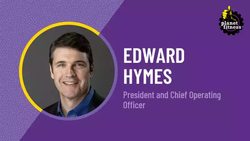 Planet Fitness COO Edward Hymes smiling