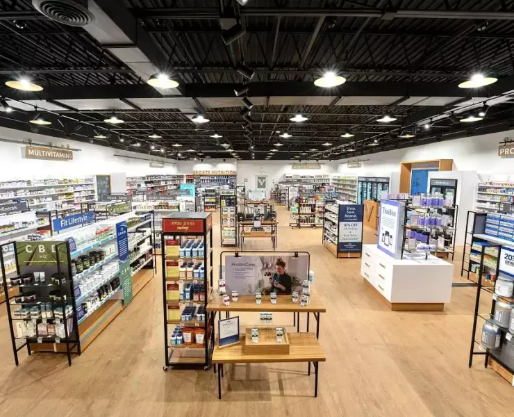 The new Vitamin Shoppe in Valparaiso, Indiana.