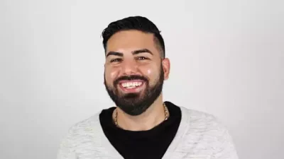 Shayan Azizbaeigi smiling