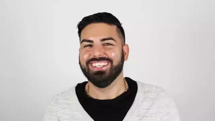 Shayan Azizbaeigi smiling