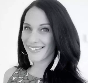 Brea Ballard, the new World Gym Marketing VP, smiling