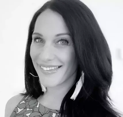 Brea Ballard, the new World Gym Marketing VP, smiling