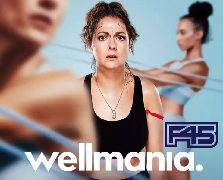 F45 Netflix series Wellmania poster