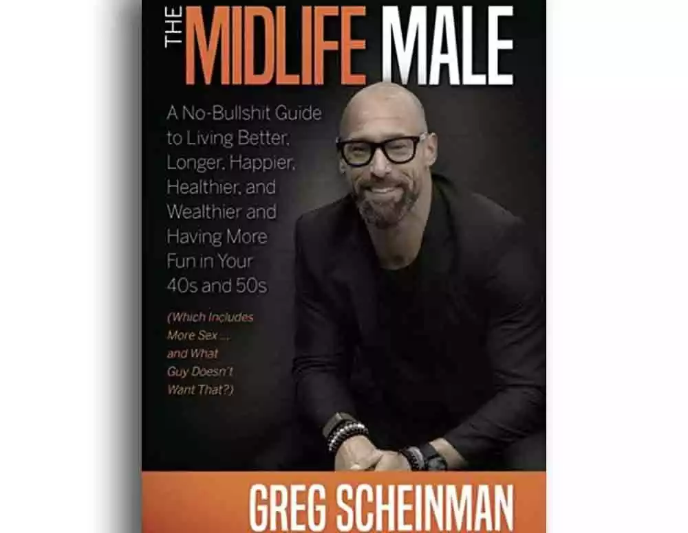 Front cover of "The Midlife Male" by Greg Scheinman