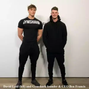 David Laid & Gymshark founder-CEO Ben Francis standing together