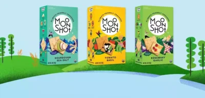 Moonshot cracker boxes illustration