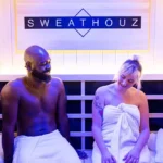 Man & woman at a Sweathouz sauna