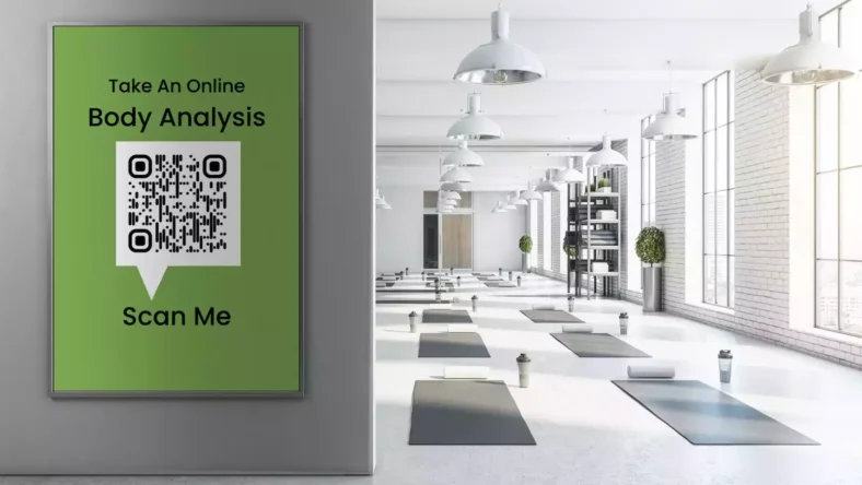 bodQR code to be scanned for comprehensive view of fitness members & business