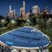 Central Park Pickleball Courts rendering