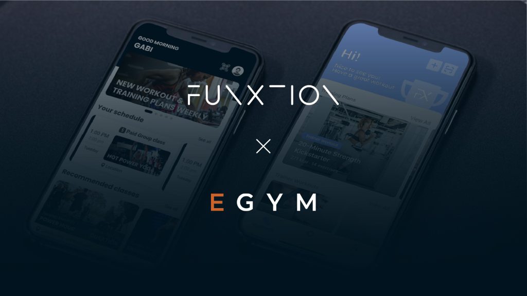 Funxtion, EGYM Partner To Boost Member Experience for Gym Facilities