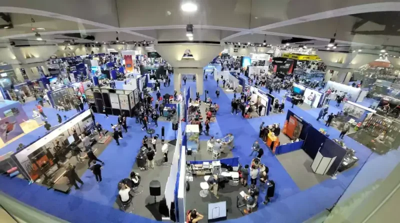 IHRSA 2023 bird's-eye view