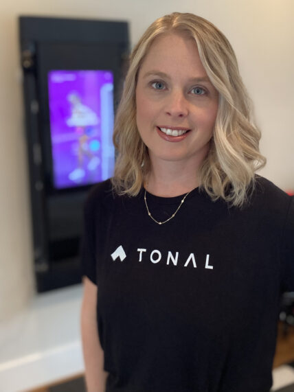 An image of Krystal Zell, now the former CEO of Tonal.