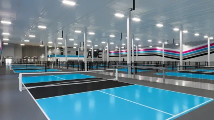 courts at Ace Pickleball Club