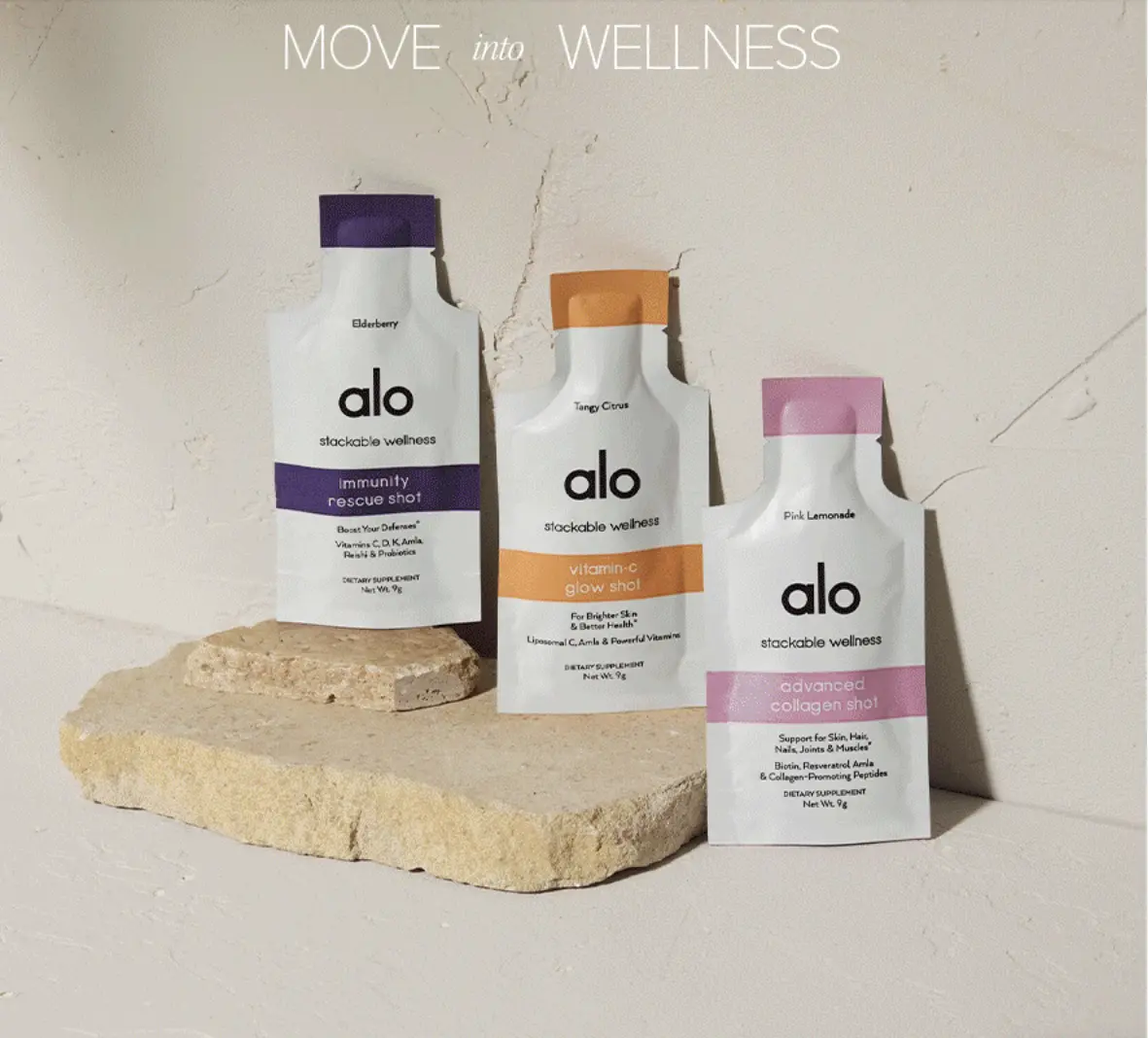 Alo Yoga Launches Supplement Line Continuing Wellness Push