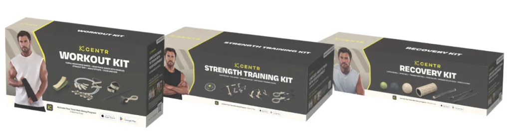 Centr Fitness Essentials Kit Home Workout Equipment by Chris Hemsworth