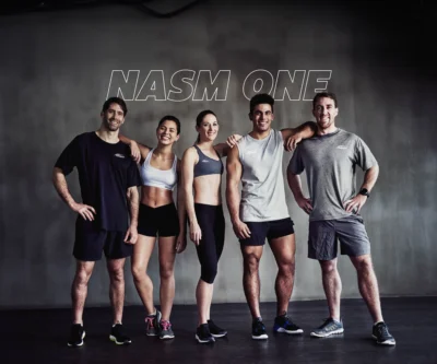 people in front of NASM One logo