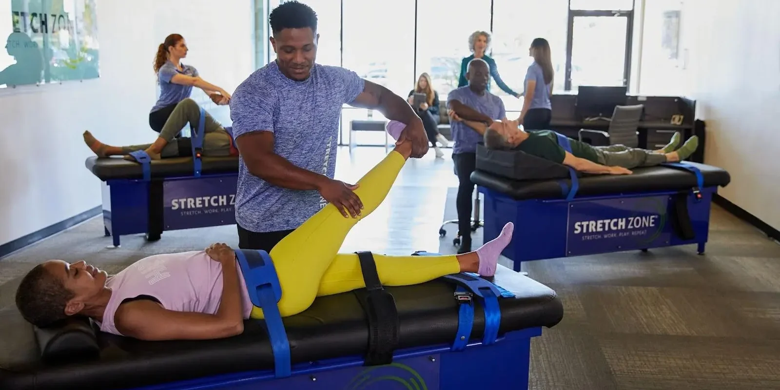 patients at Stretchlab