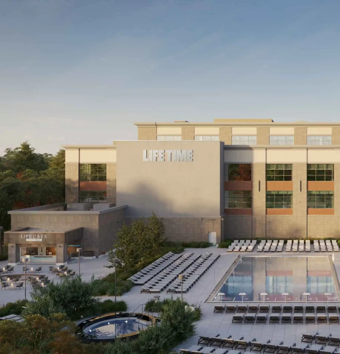 Life Time club in Shenandoah, Texas