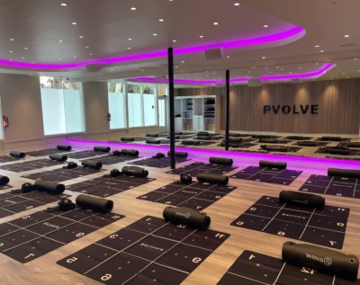 interior of a Pvolve studio