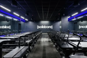interior of a Solidcore studio