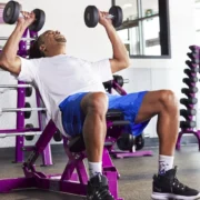 man training at planet fitness