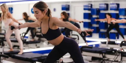 JetSet Pilates class in action