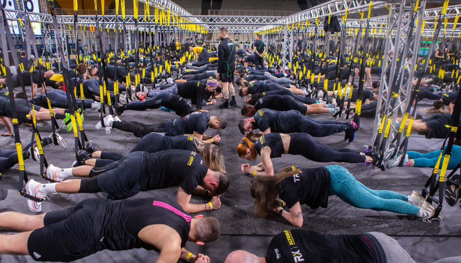 TRX Breaks Guinness World Record for Largest Suspension Training