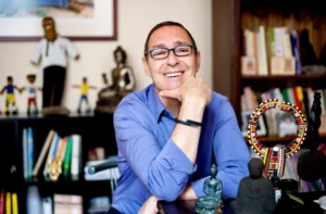 a smiling image of Dr. Frank Lipman