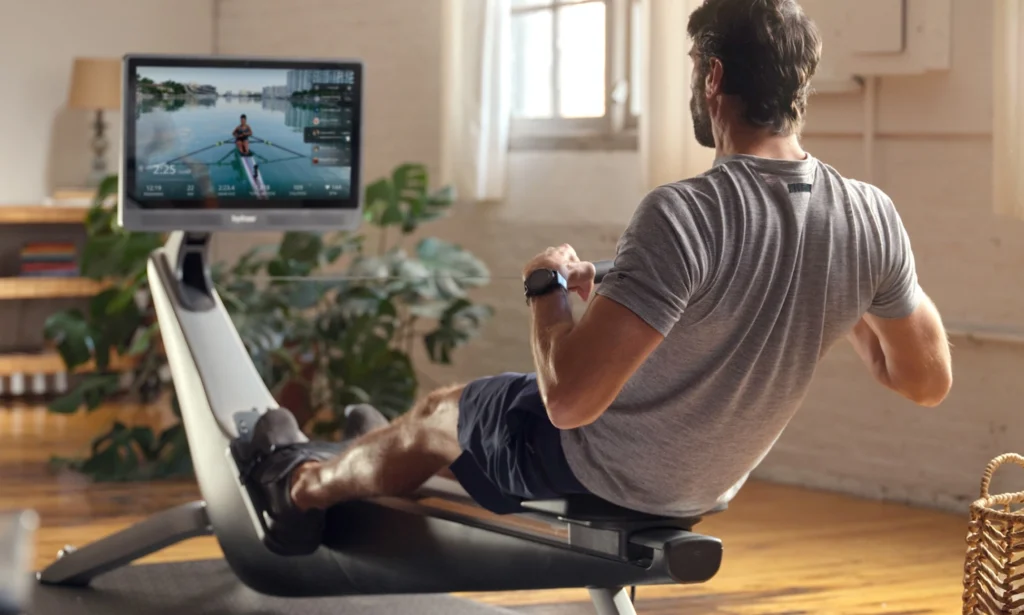 This image has an empty alt attribute; its file name is Hydrow-Pro-Rower-_6_-1024x615.webp