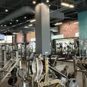 the inside of a Gold's Gym