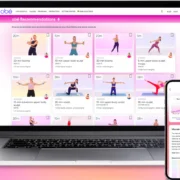 Obe Fitness interface