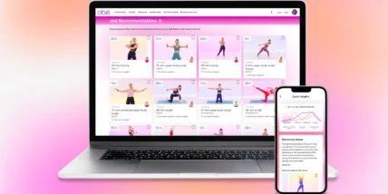 Obe Fitness interface