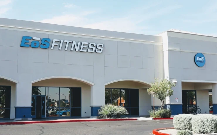 exterior of an EoS Fitness gym