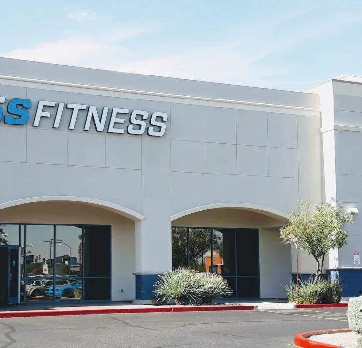 exterior of an EoS Fitness gym