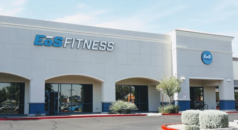exterior of an EoS Fitness gym