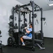 Man using REP equipment