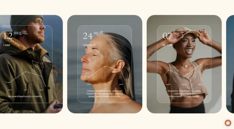 Function Health ad features people at different life stages